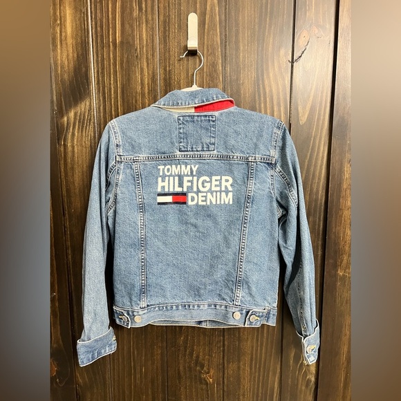 Vintage Tommy Hilfiger Denim Jean Jacket-Size: Medium - Picture 2 of 7